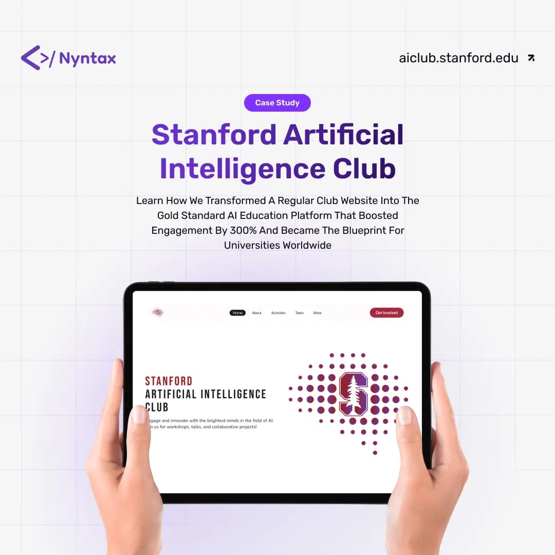 Stanford AI Club case study cover