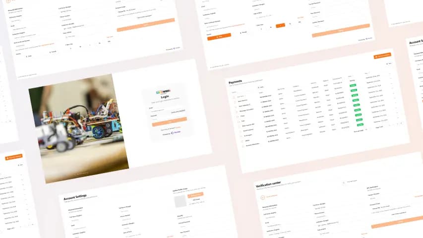 WROBD Event Management Platform Interface
