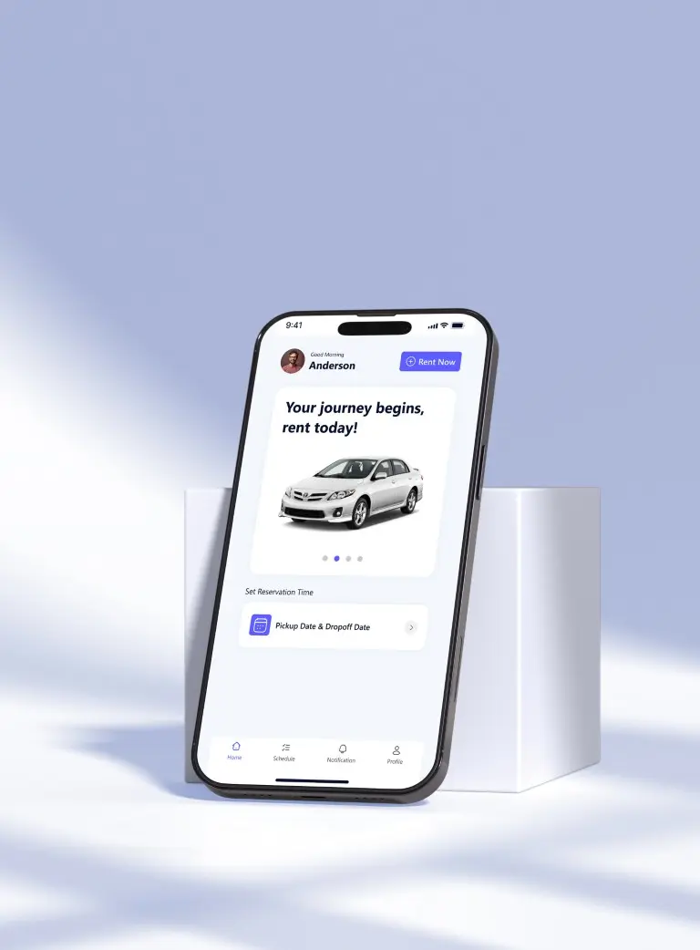 SoftCar Mobile App Interface