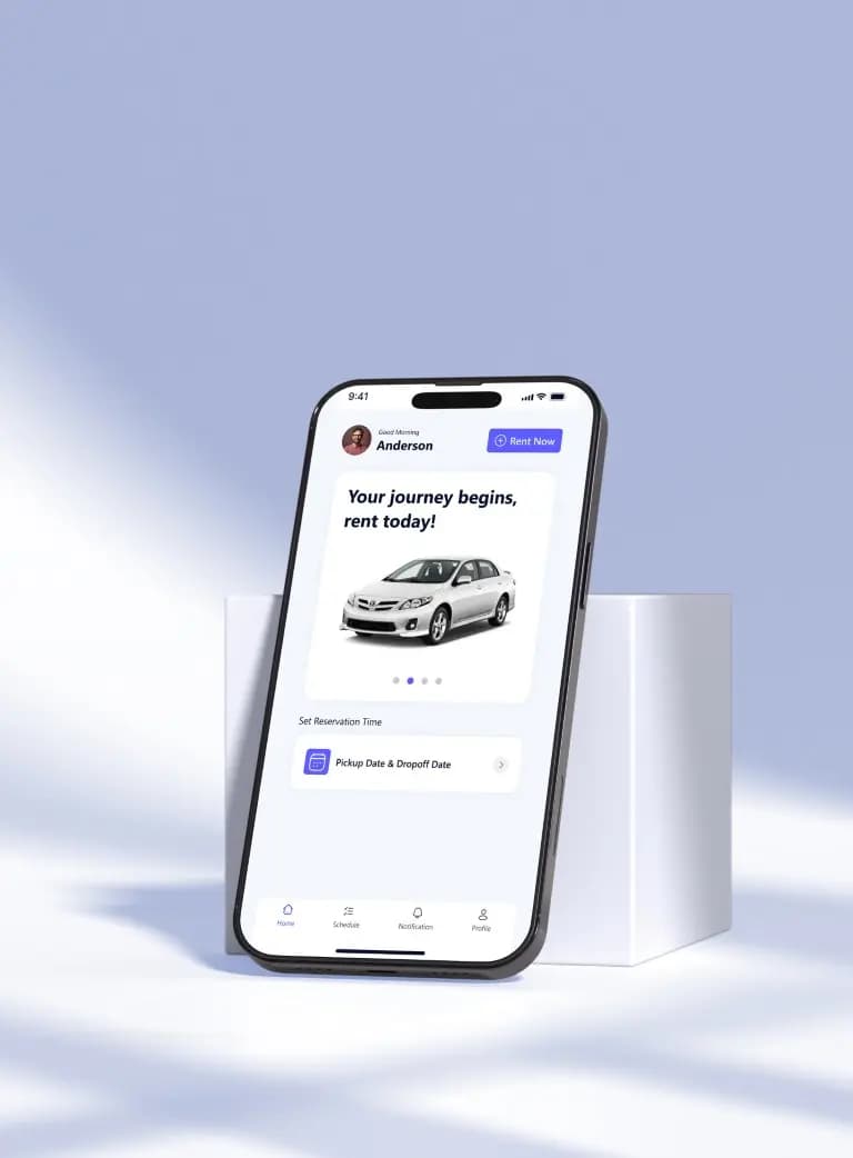 SoftCar Mobile App Interface